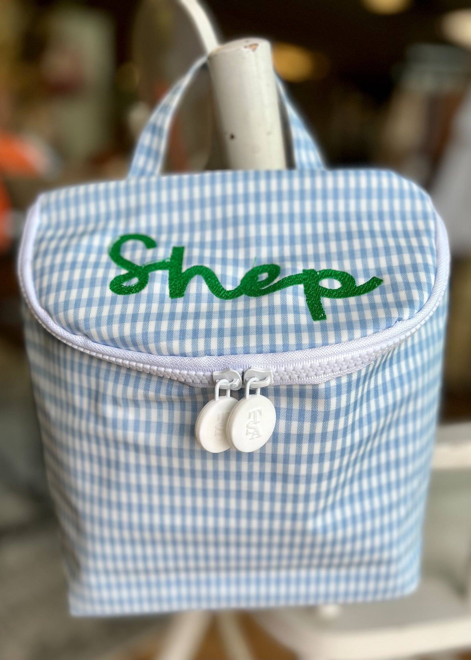 TRVL DESIGN Take Away Insulated Bag - Gingham Mist