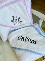 Terry Town Signature Hooded Towel - Pink