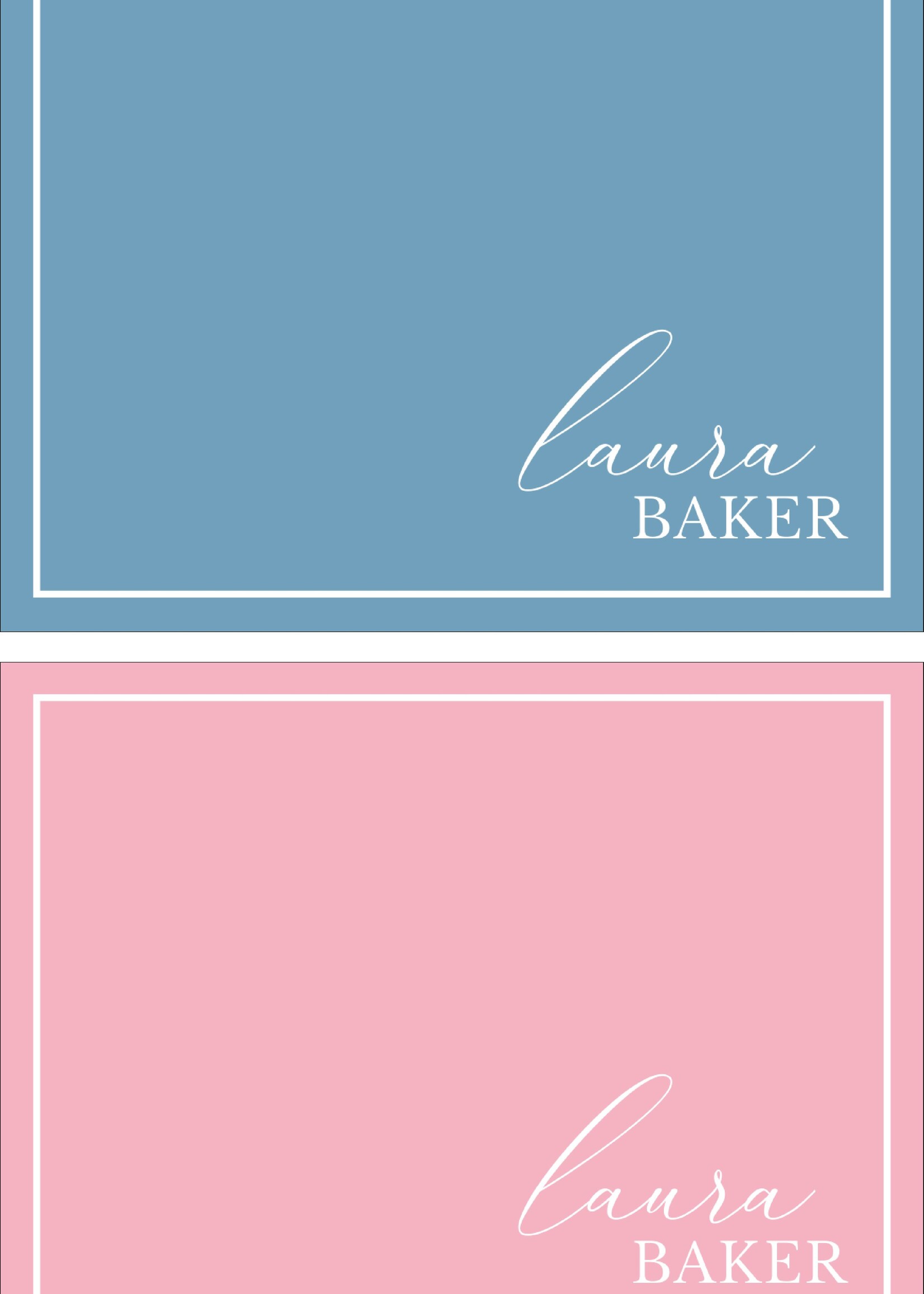 printswell Noted Folded Note Set of 50