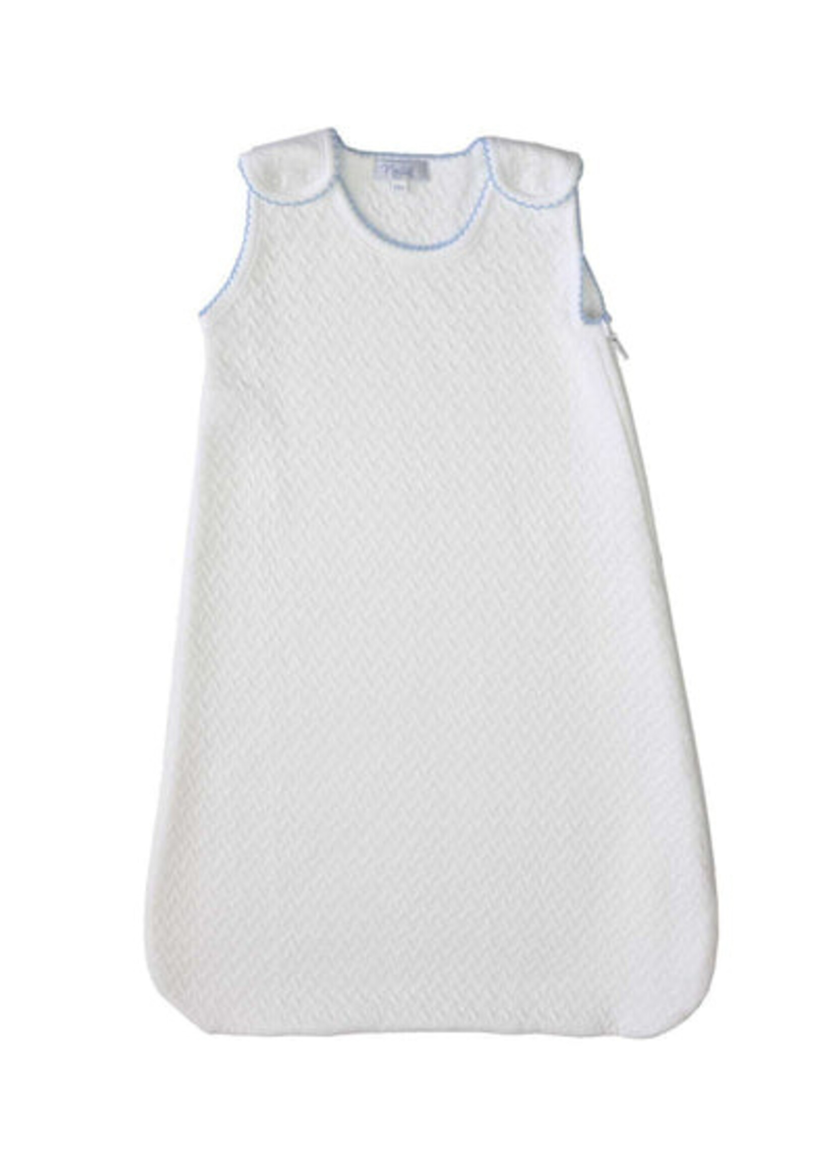 Nellapima Quilted Baby Sack Blue Trim