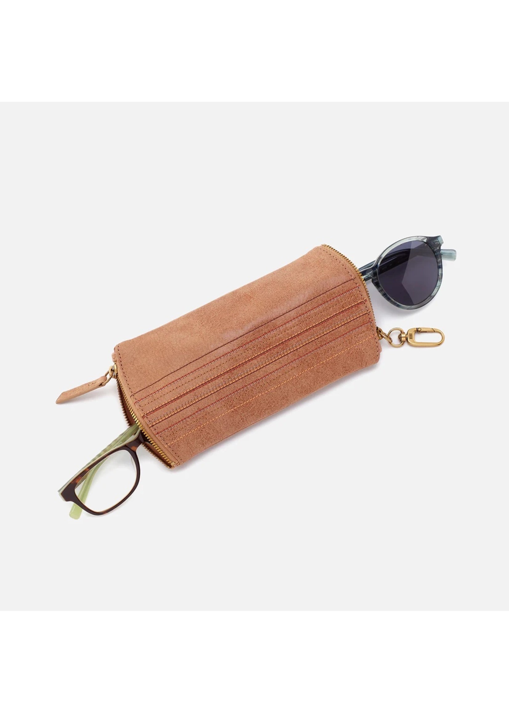 hobo Spark Double Eyeglass Case - Tan