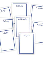 Embossed Graphics Santa Cruz 8 Tablet Set w/Border (100 sheets each) enter up to 8 names