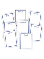 Embossed Graphics Santa Cruz 8 Tablet Set w/Border (100 sheets each) enter up to 8 names
