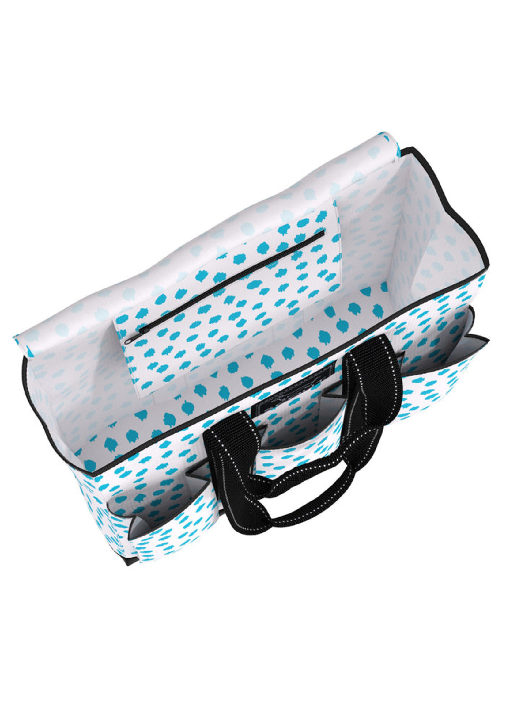 Deluxe Polka Dot Utility Tote