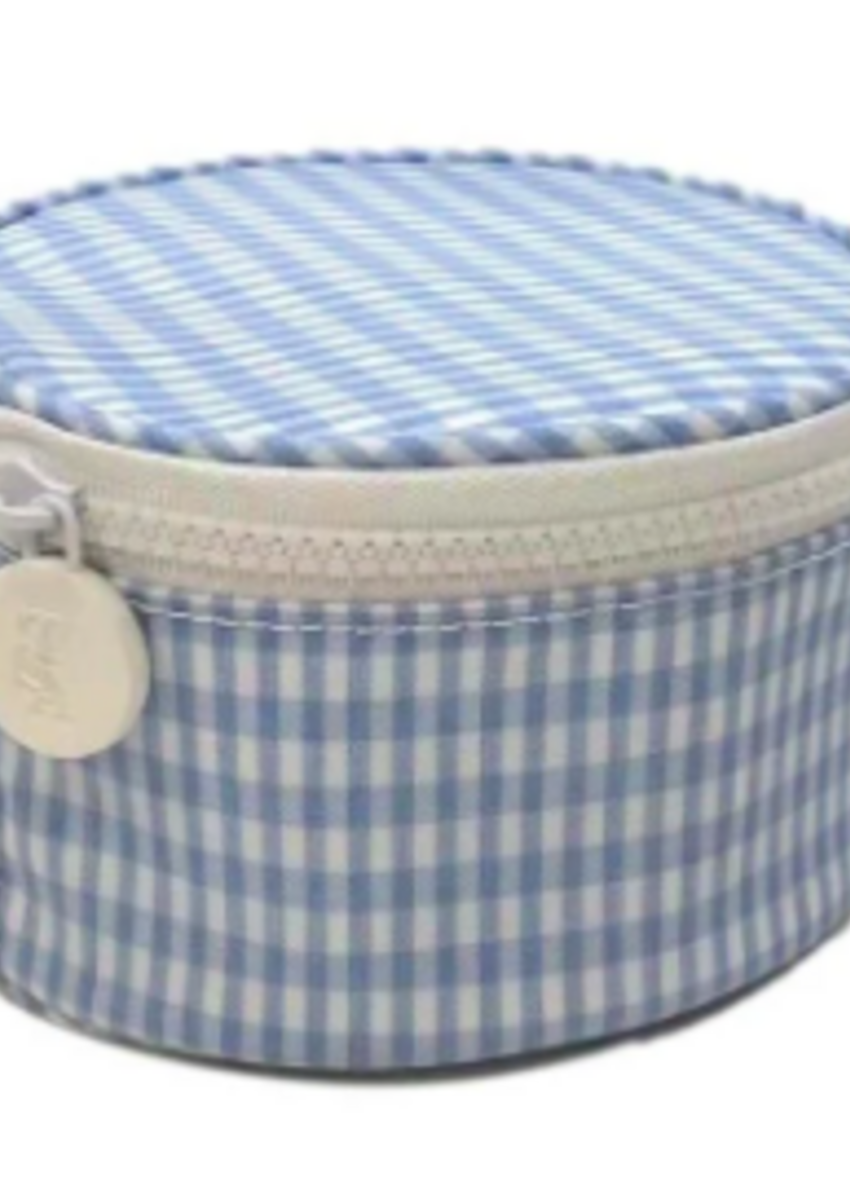 TRVL DESIGN Round Up Jewel Case - Gingham Mist