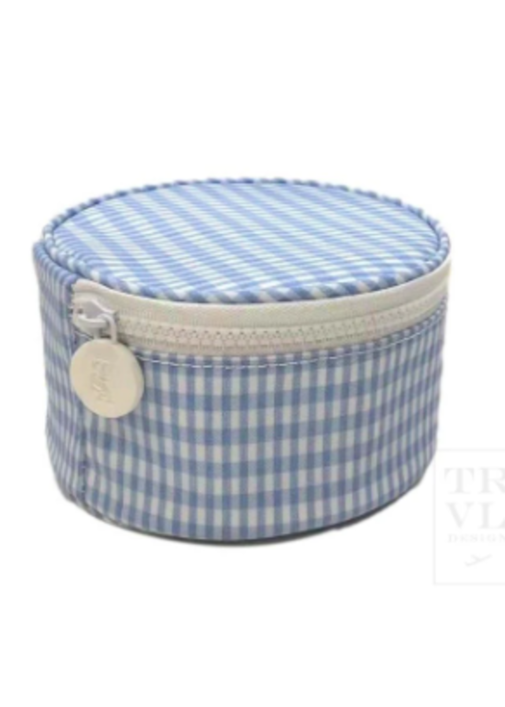 TRVL DESIGN Round Up Jewel Case - Gingham Mist