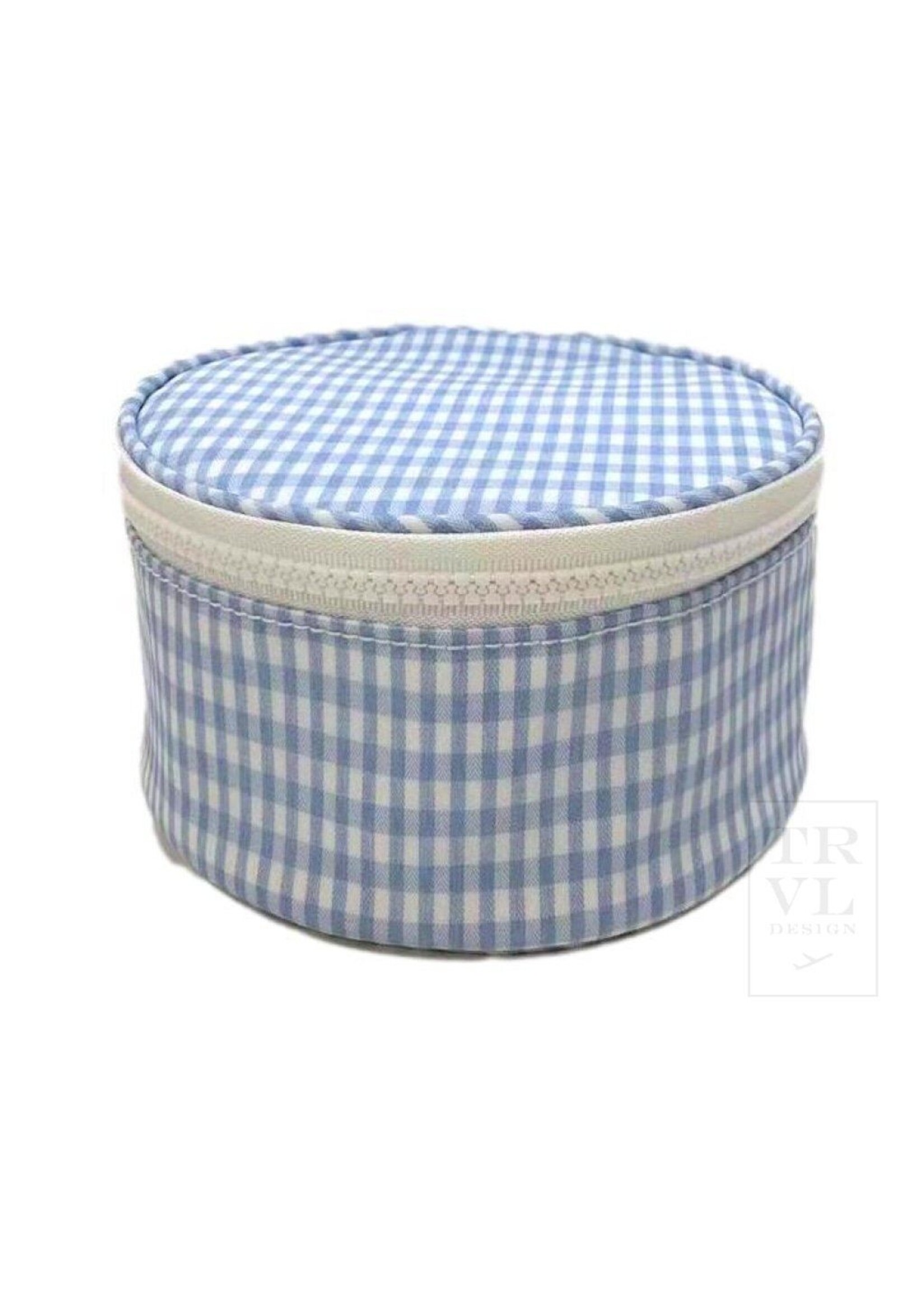 TRVL DESIGN Round Up Jewel Case - Gingham Mist