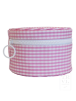 TRVL DESIGN Round Up Jewel Case - Gingham Pink