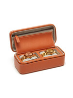 Brouk & Co Riley Dual Watch Travel Case - Brown