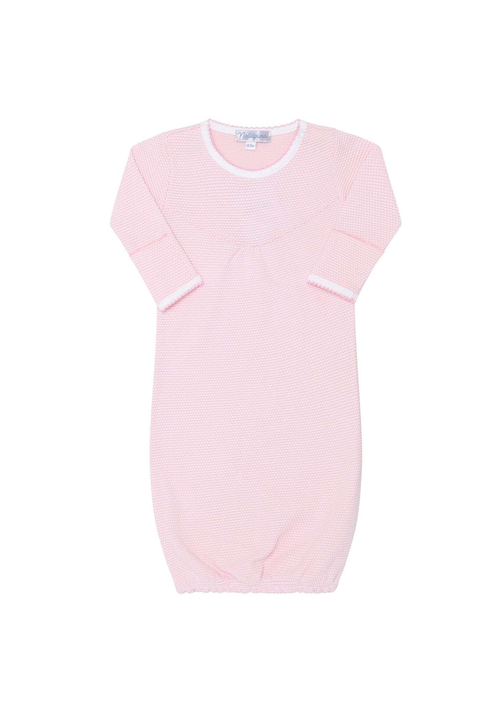 Nellapima Pink Bubble Gown 0-3 months