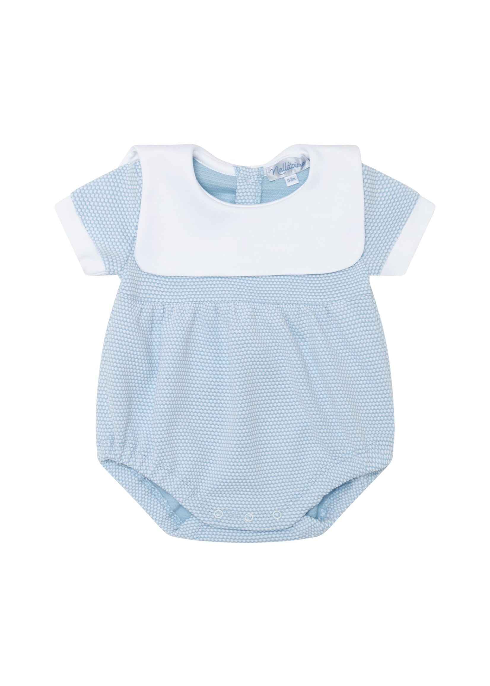 Nellapima Blue Bubble Onesie 3-6 months