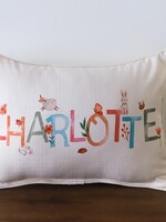 The Little Birdie Woodland Girl Pillow 3-4 week turnaround