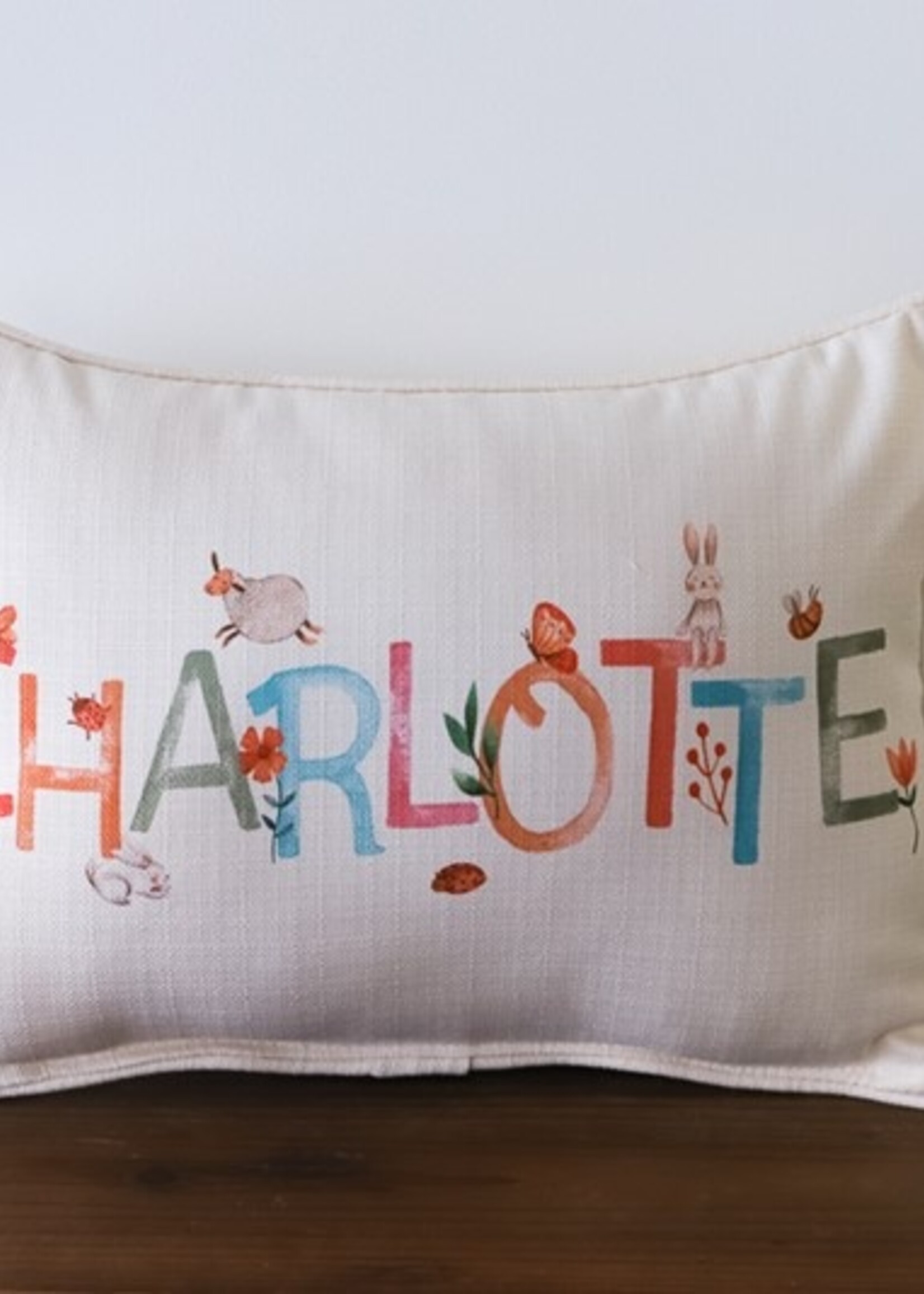The Little Birdie Woodland Girl Pillow 3-4 week turnaround