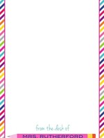 printswell Pink Pencil Notepad (50 sheets) Set of 2 pads