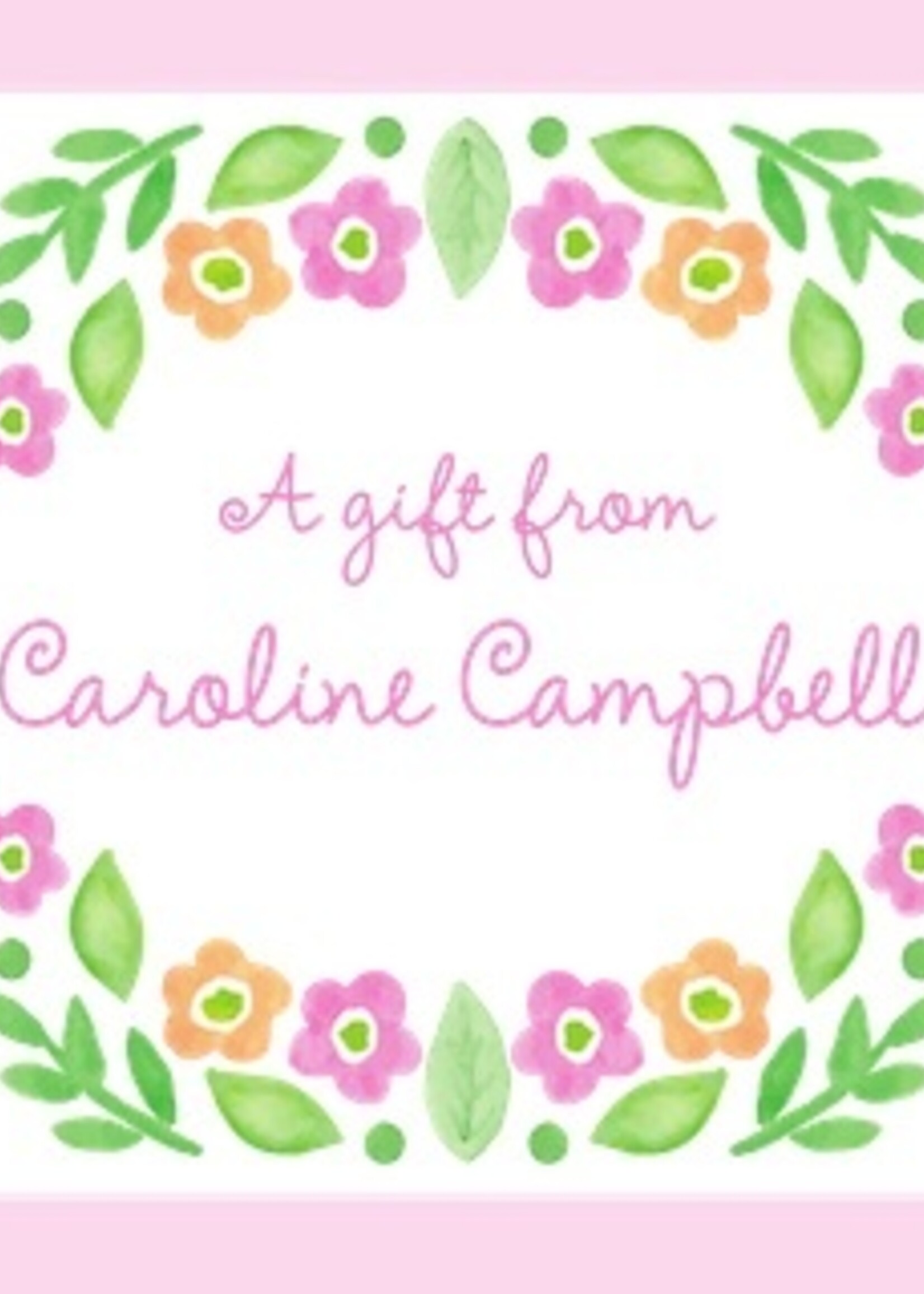 printswell Sweet Floral Gift Sticker (set of 24)