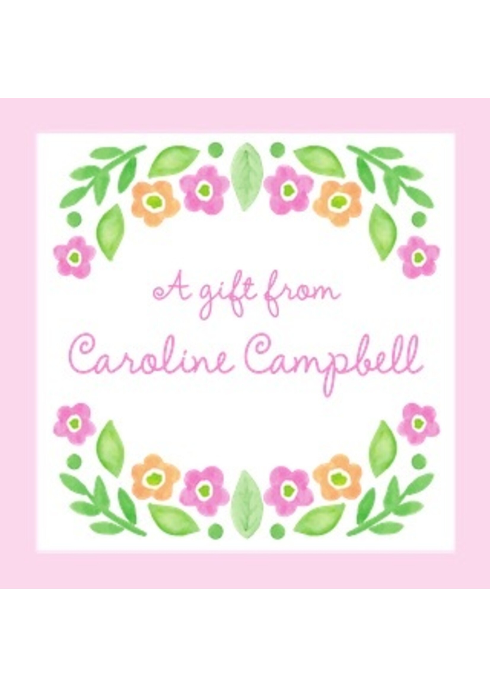 printswell Sweet Floral Gift Sticker (set of 24)