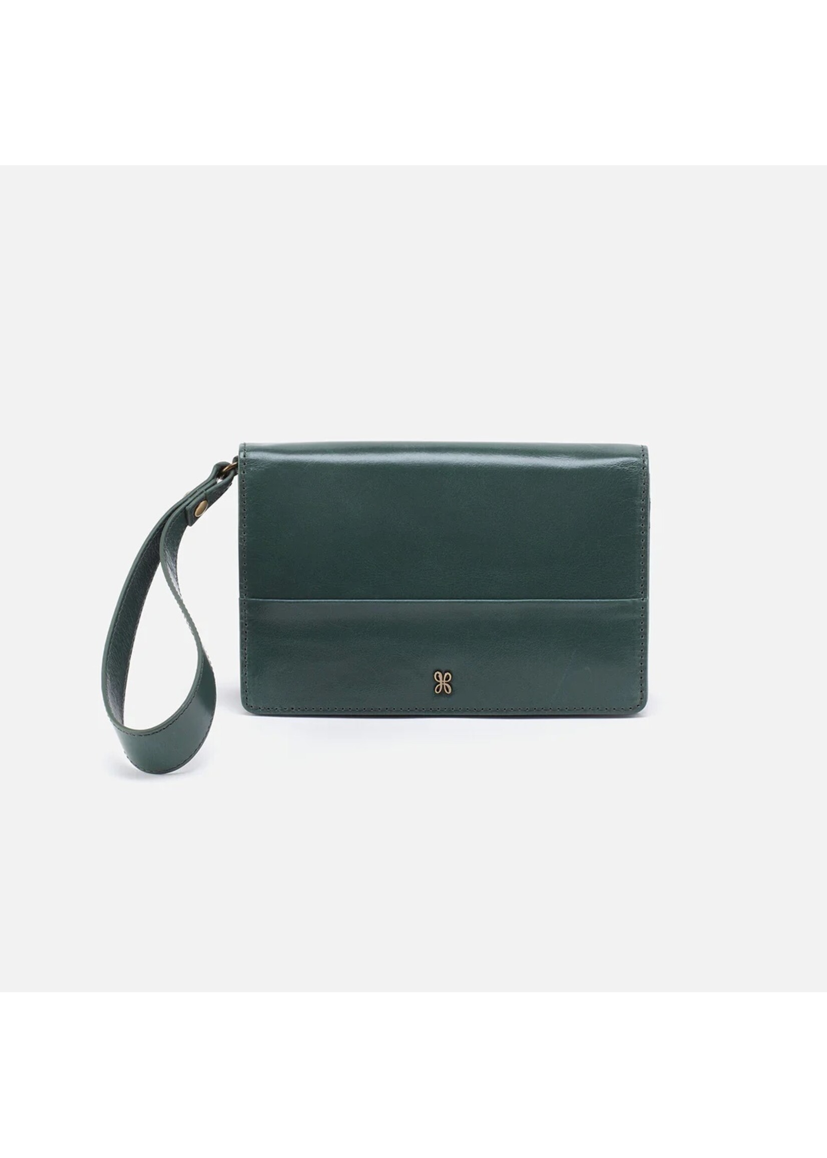 hobo Jill Wristlet - Sage Leaf