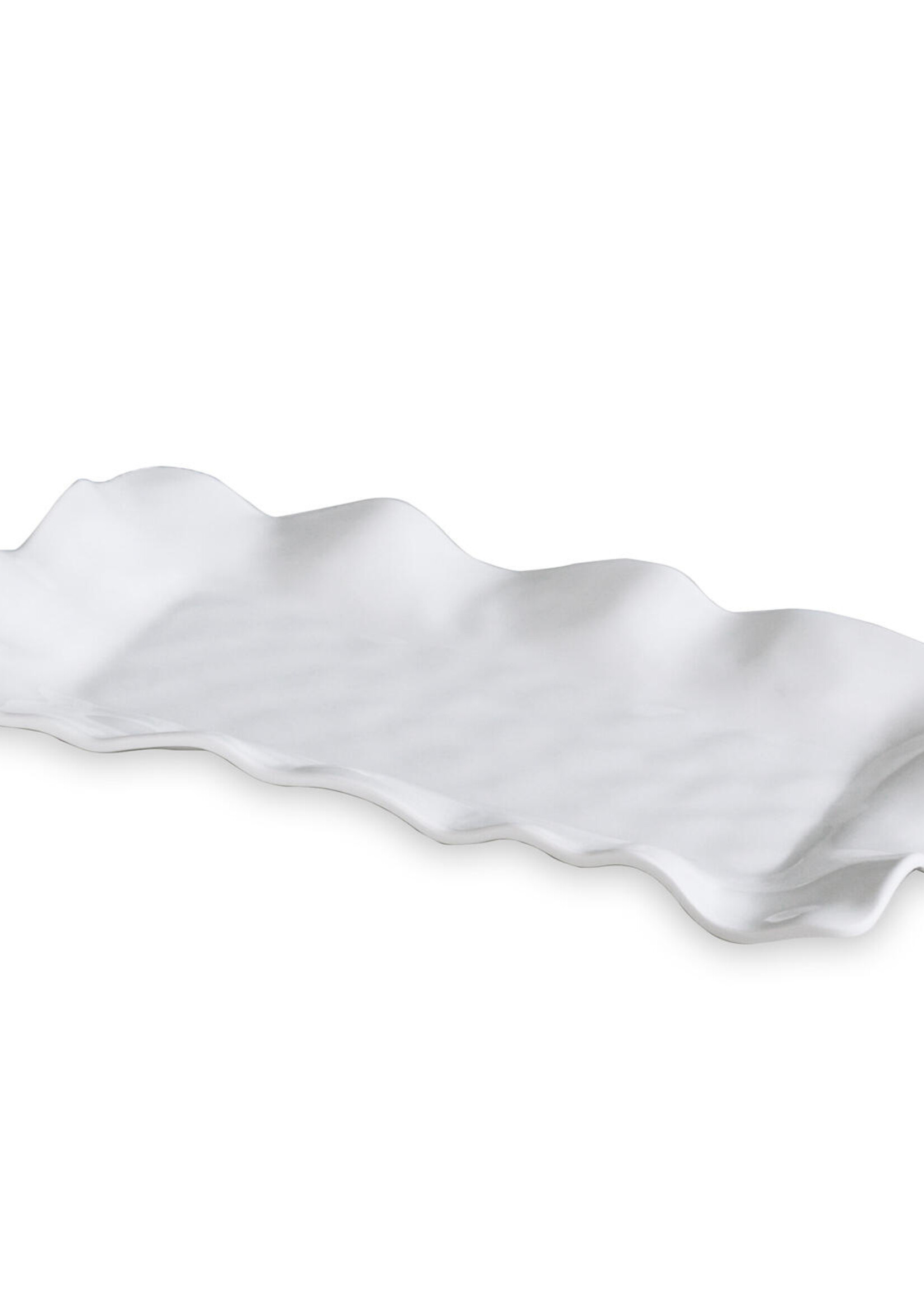 beatriz ball VIDA Havana White Long Rectangular Platter