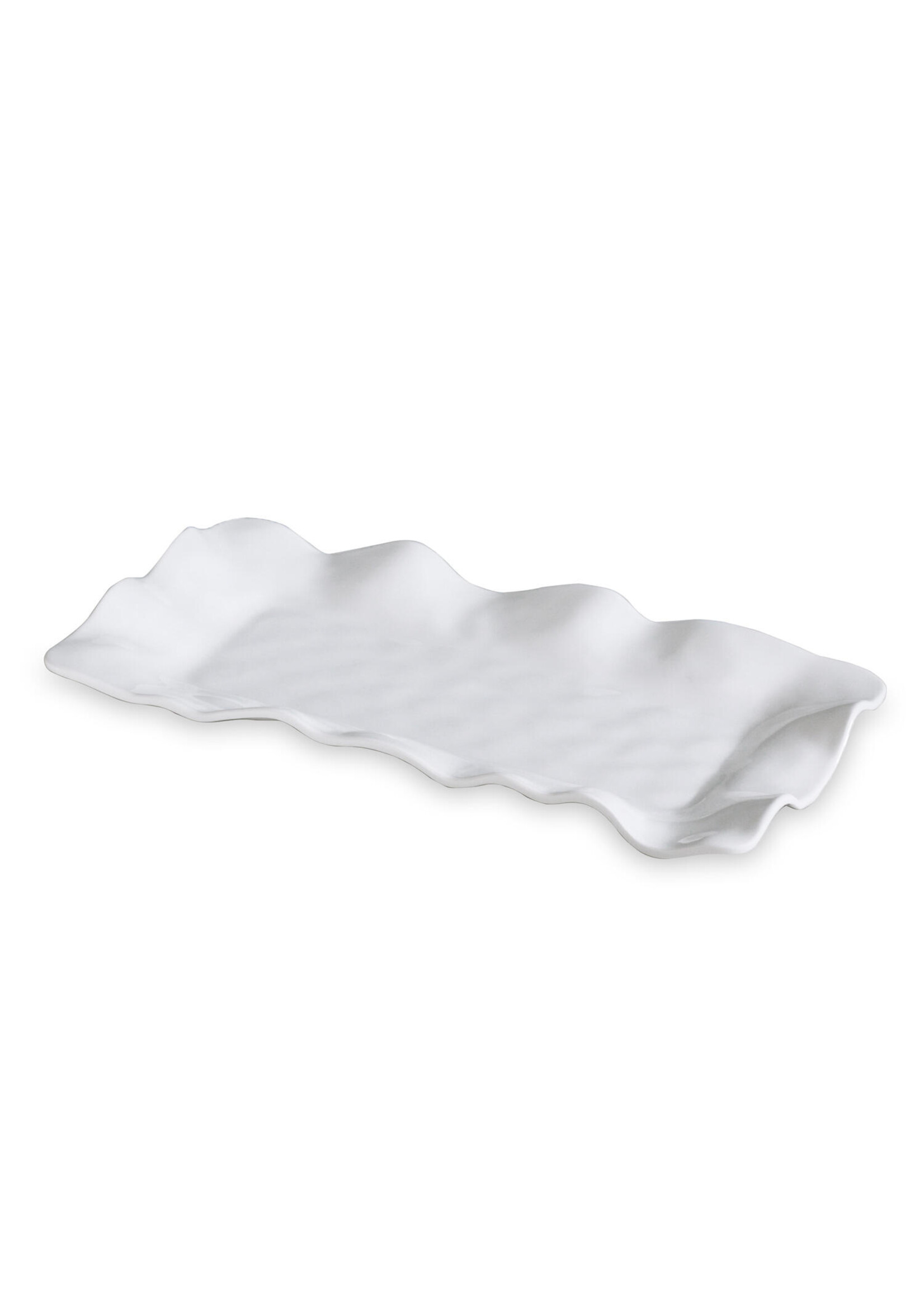 beatriz ball VIDA Havana White Long Rectangular Platter