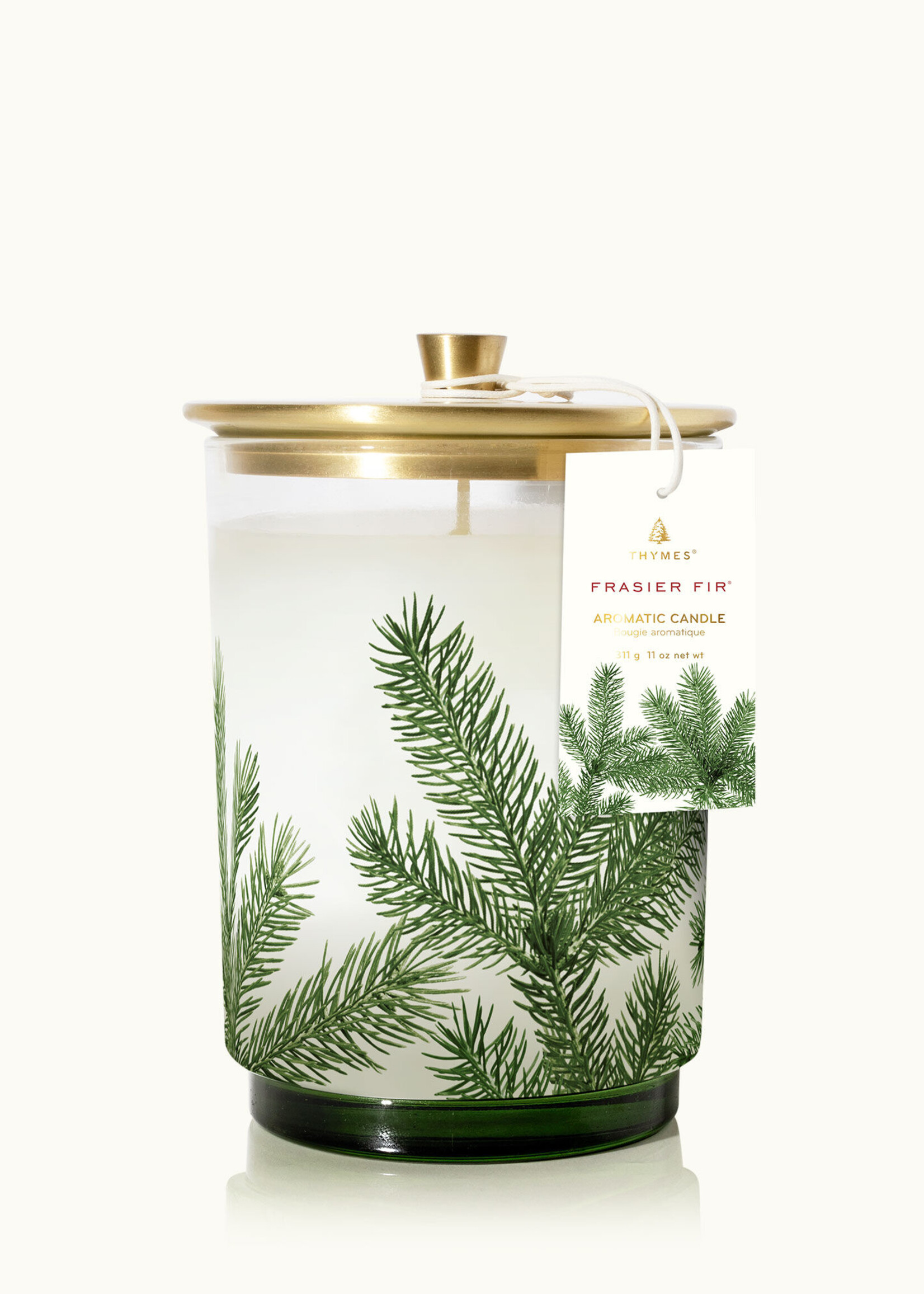 Thymes Frasier Fir Heritage Medium Pine Needle Luminary