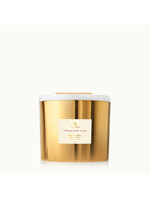 Thymes Frasier Fir Gold 3 Wick Candle