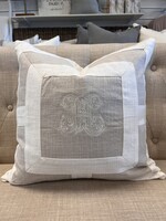 Saro Trading Company Geometric Pillow - Square