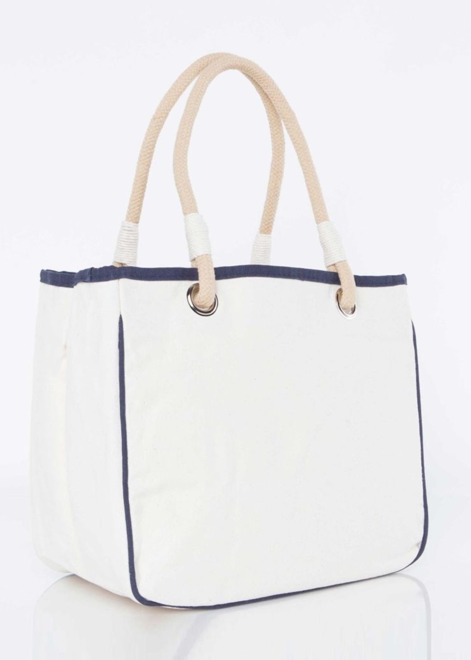 CB Station Rope Tote       Available in 5 Trim Colors