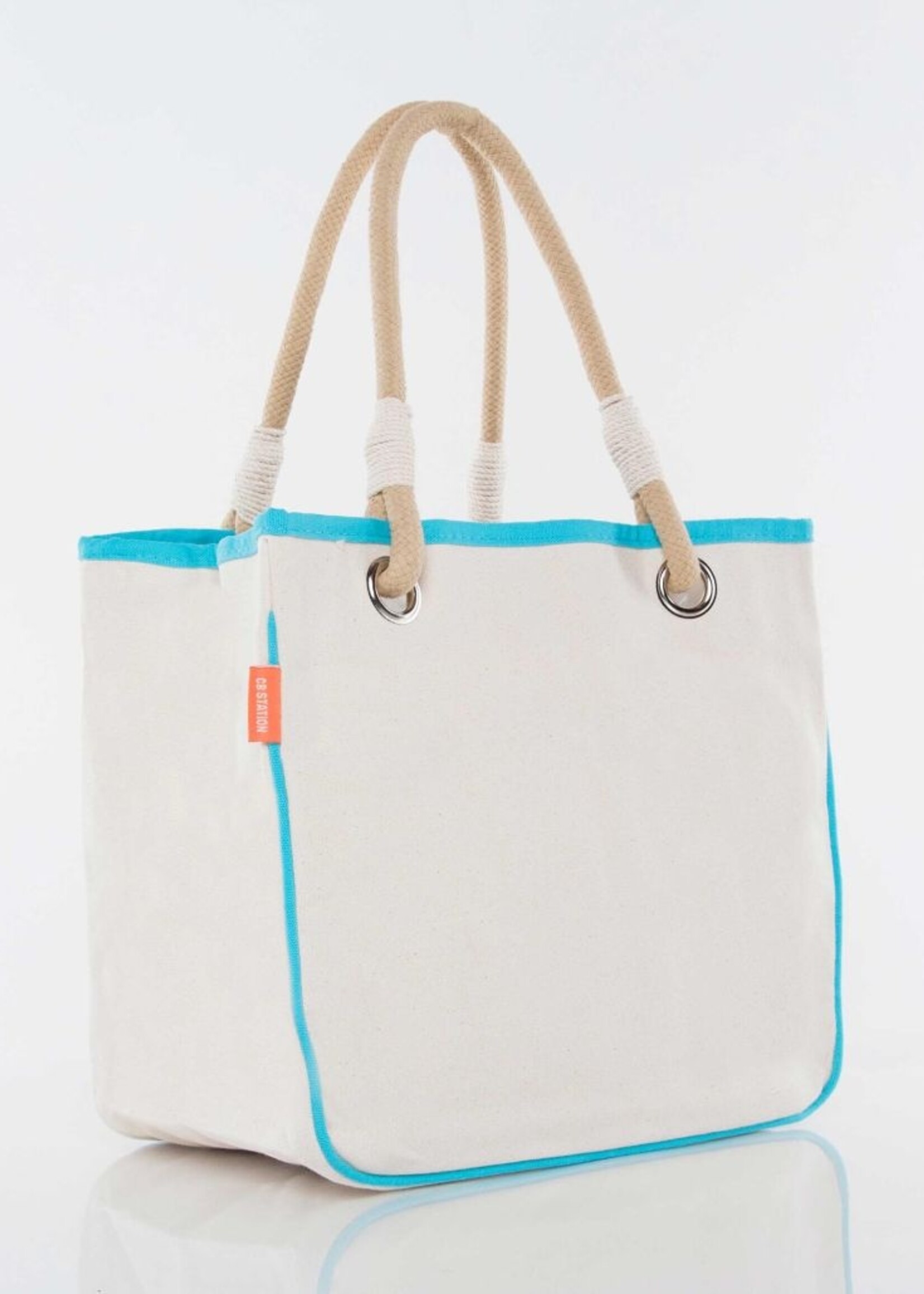CB Station Rope Tote       Available in 5 Trim Colors