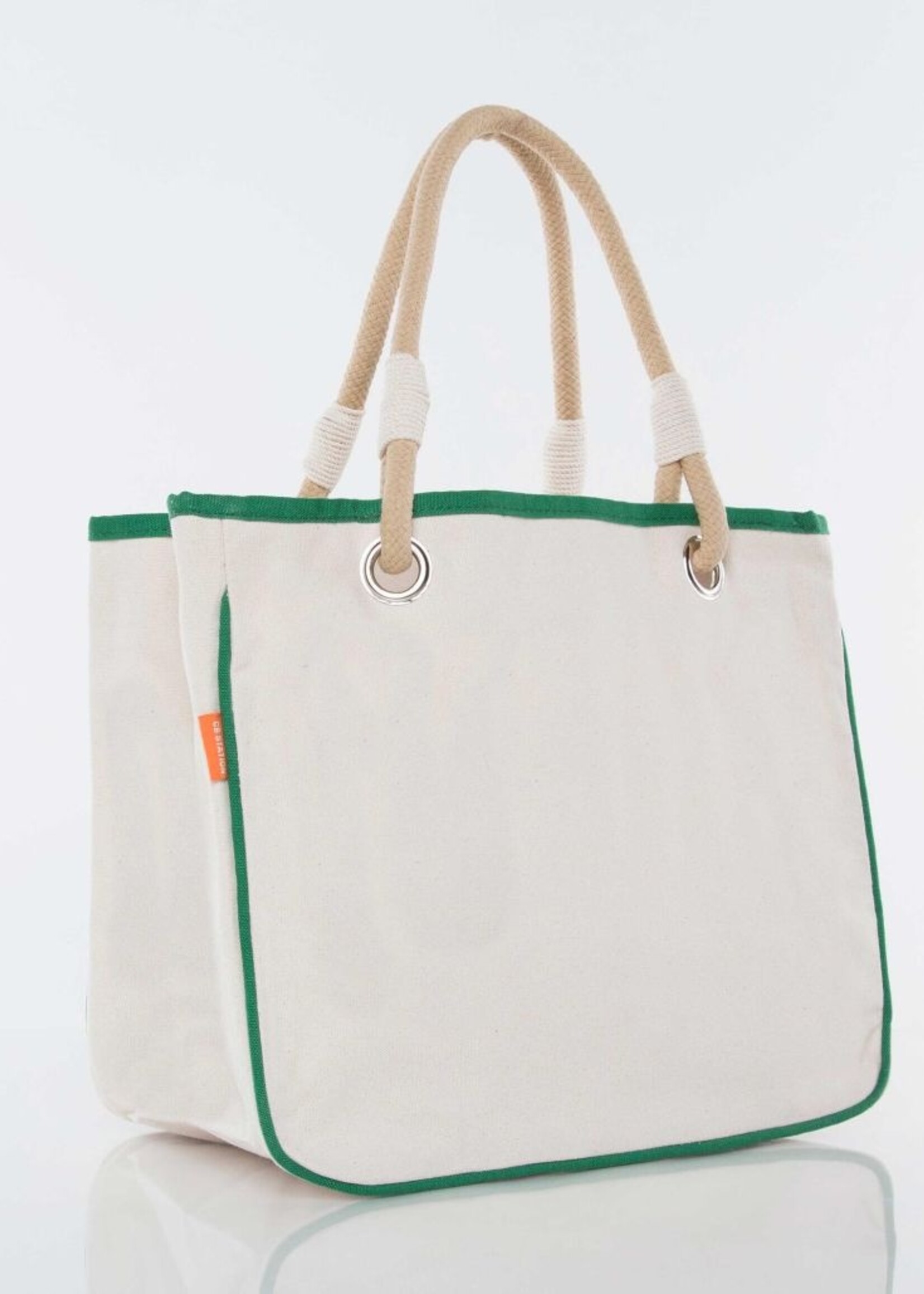 CB Station Rope Tote       Available in 5 Trim Colors