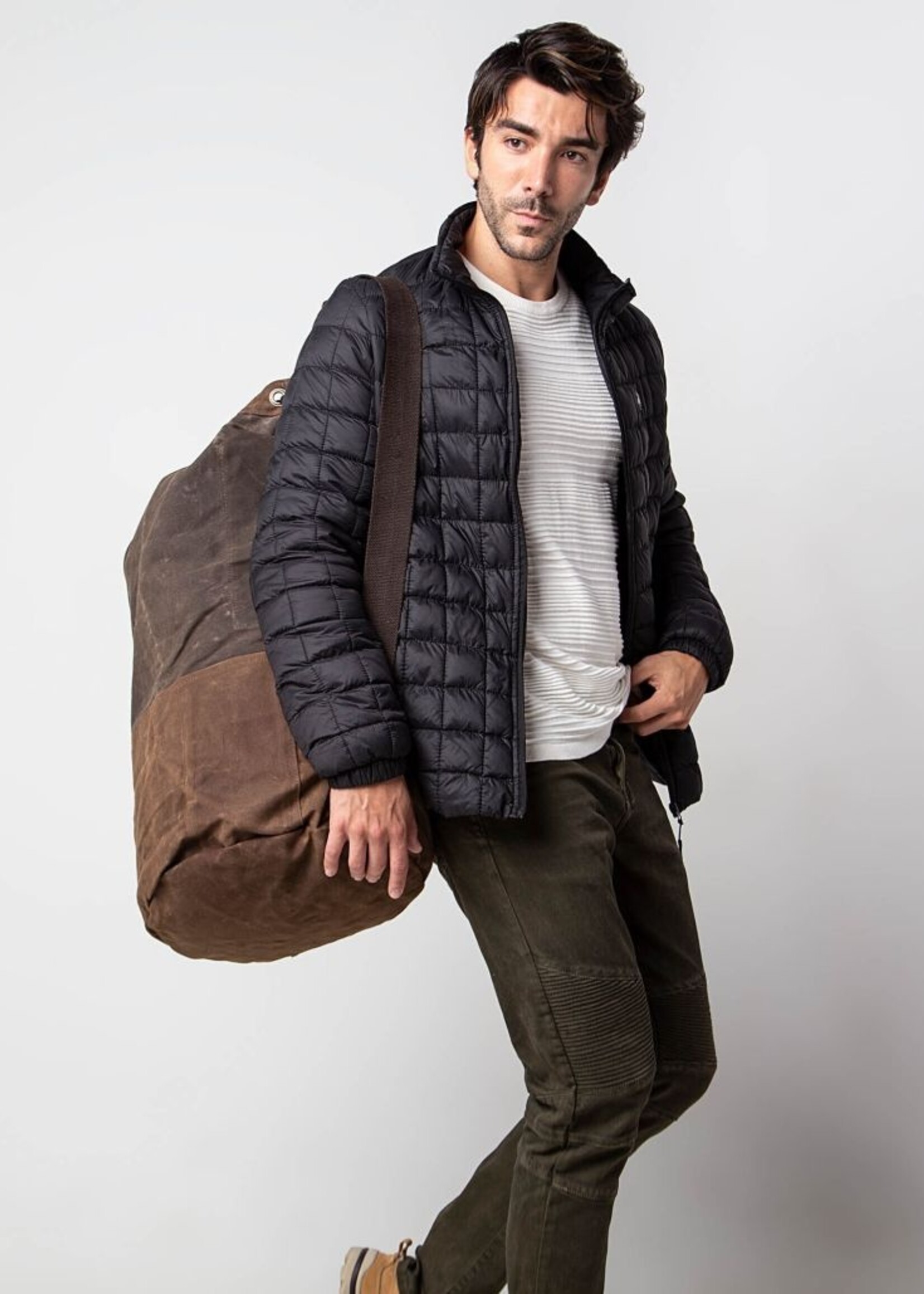 CB Station Waxed Laundry Duffle
