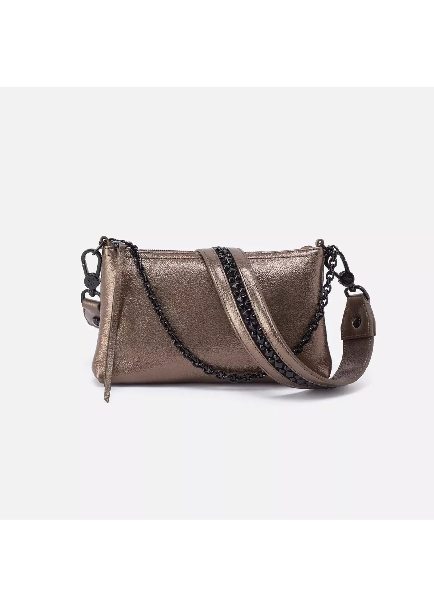 hobo Darcy Shoulder Bag Pewter