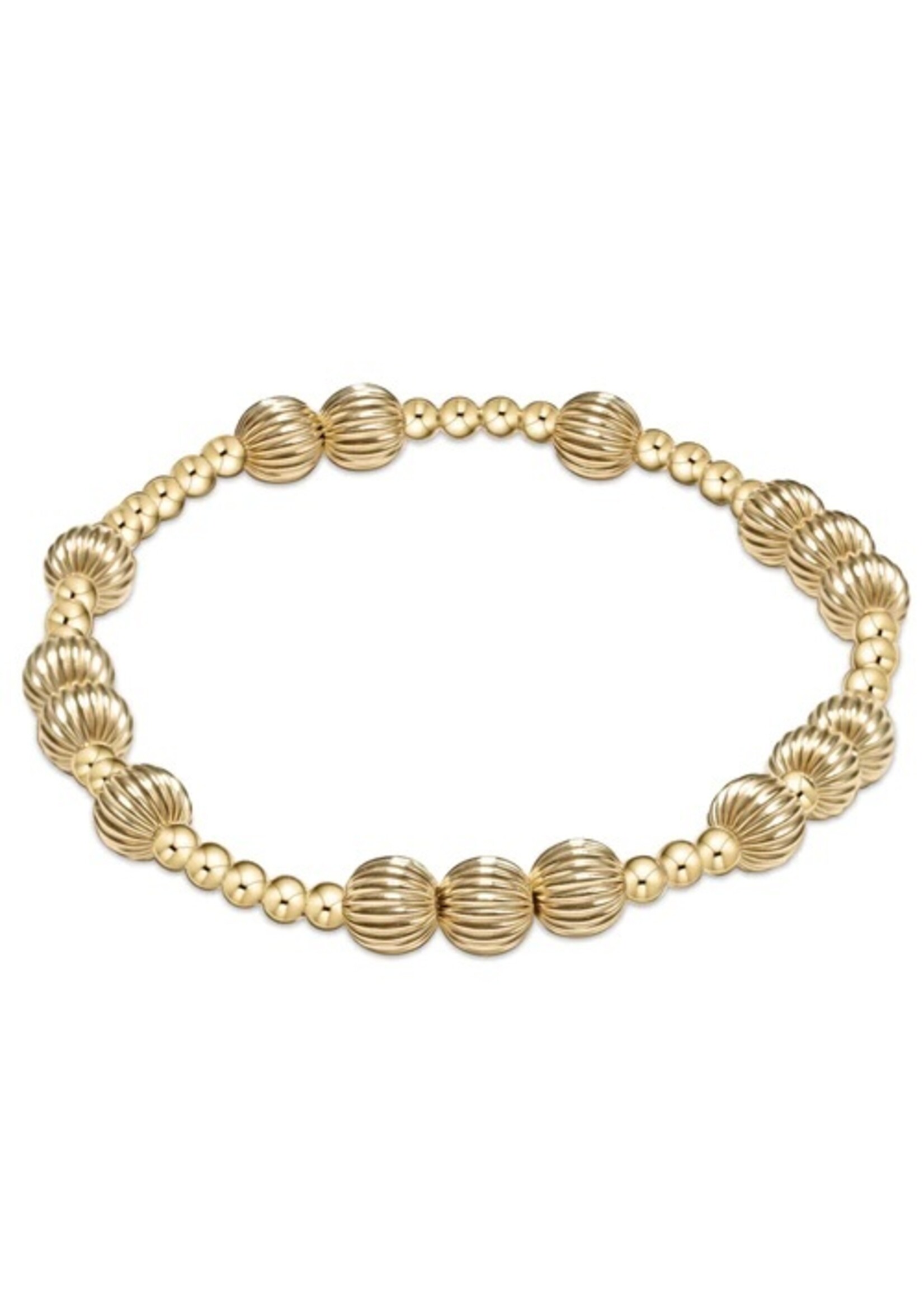 enewton Hope Unwritten Dignity 6mm Bead Bracelet - Gold