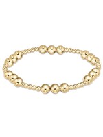 enewton Classic Joy Pattern 6mm Bracelet - Gold