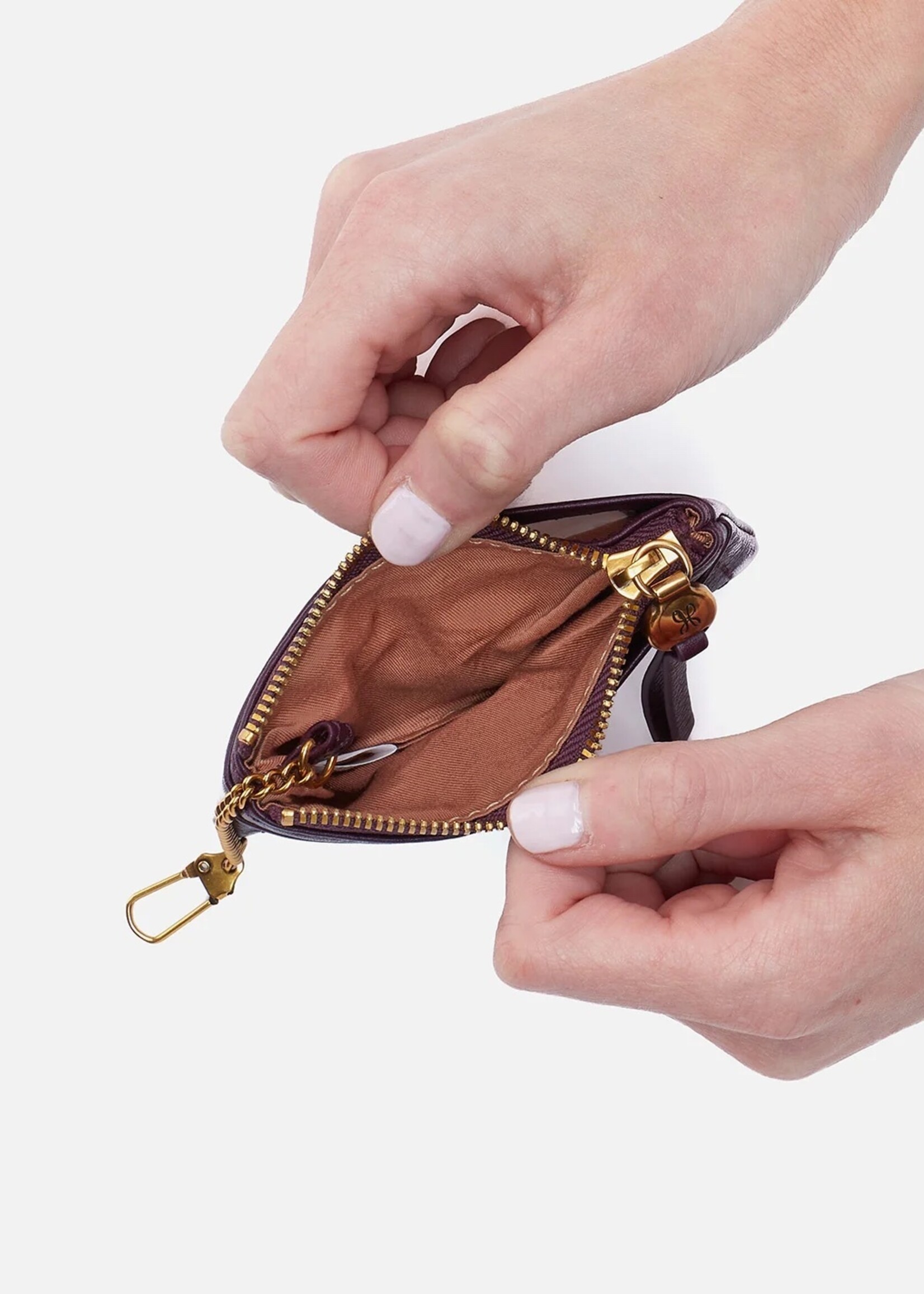 hobo Lumen Card Case - Ruby Wine