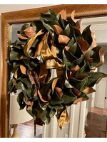 Raz Imports 26" Magnolia Leaf Wreath