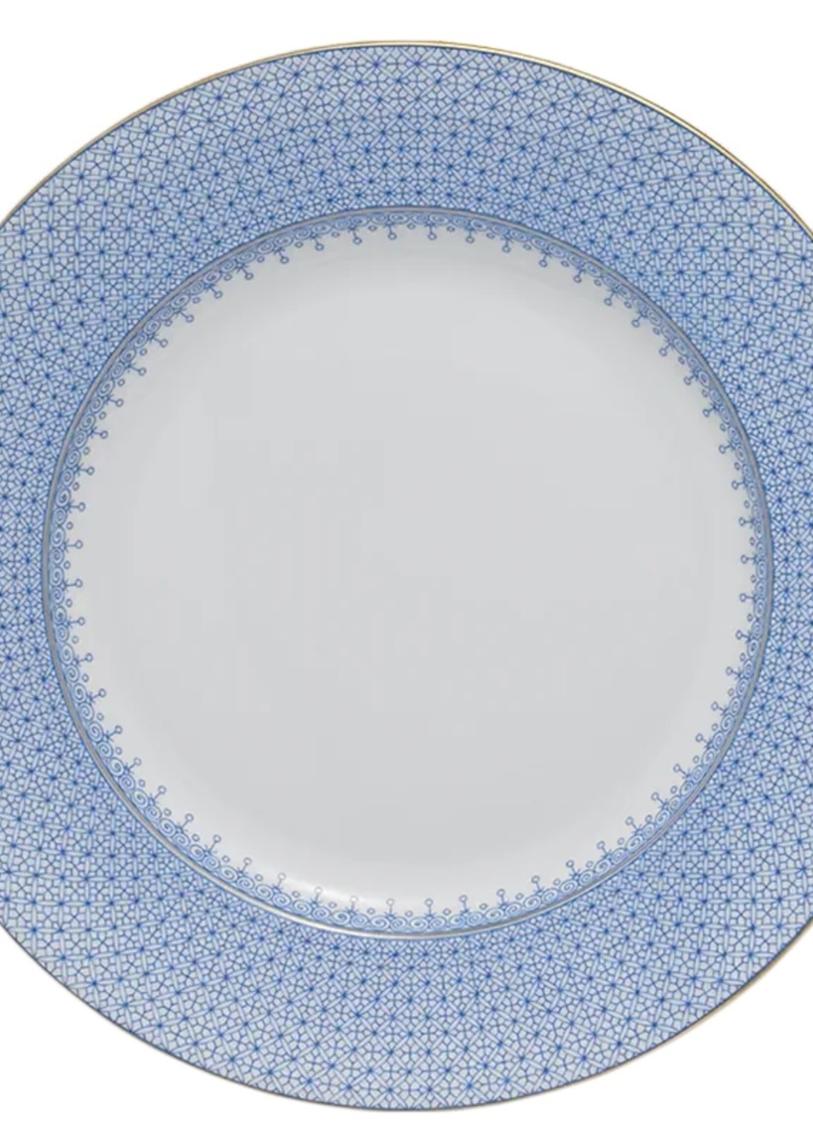 Mottahedeh Mottahedeh Cornflower Blue Dinner Plate