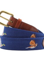 Smathers & Branson Needlepoint Belt Game Birds (Size 44)