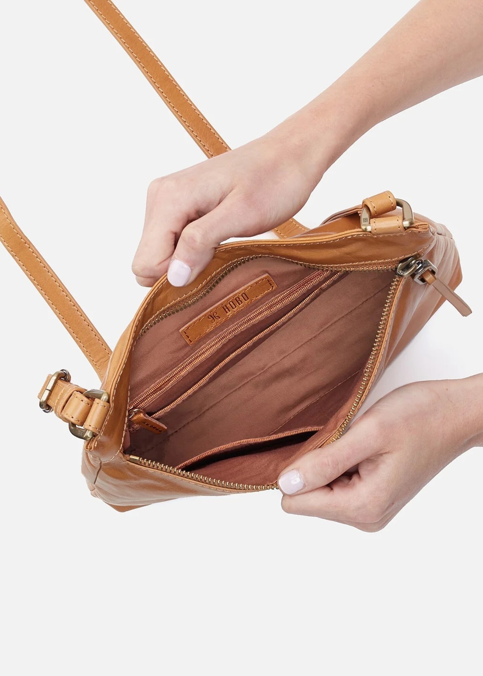 hobo Cambel Crossbody - Natural