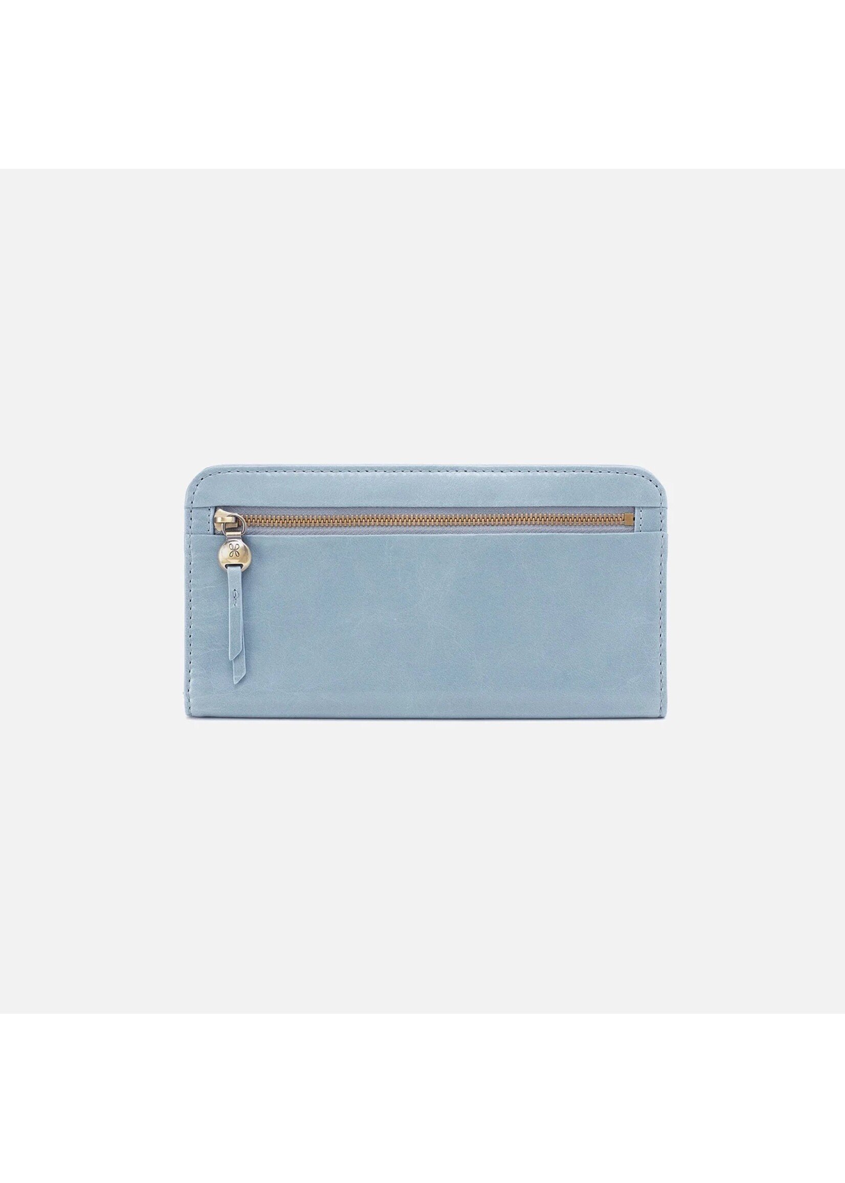 hobo Angle Continental Wallet - Cornflower