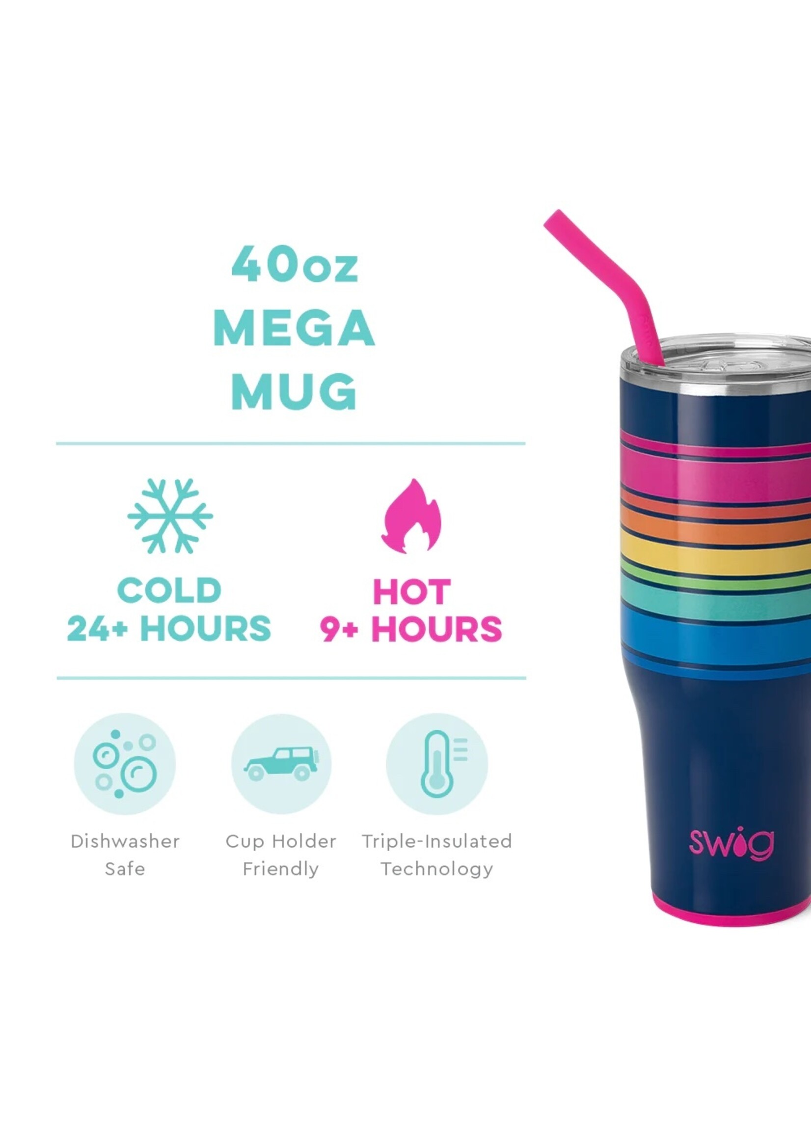swig Swig Electric Slide Mega Mug (40 oz)