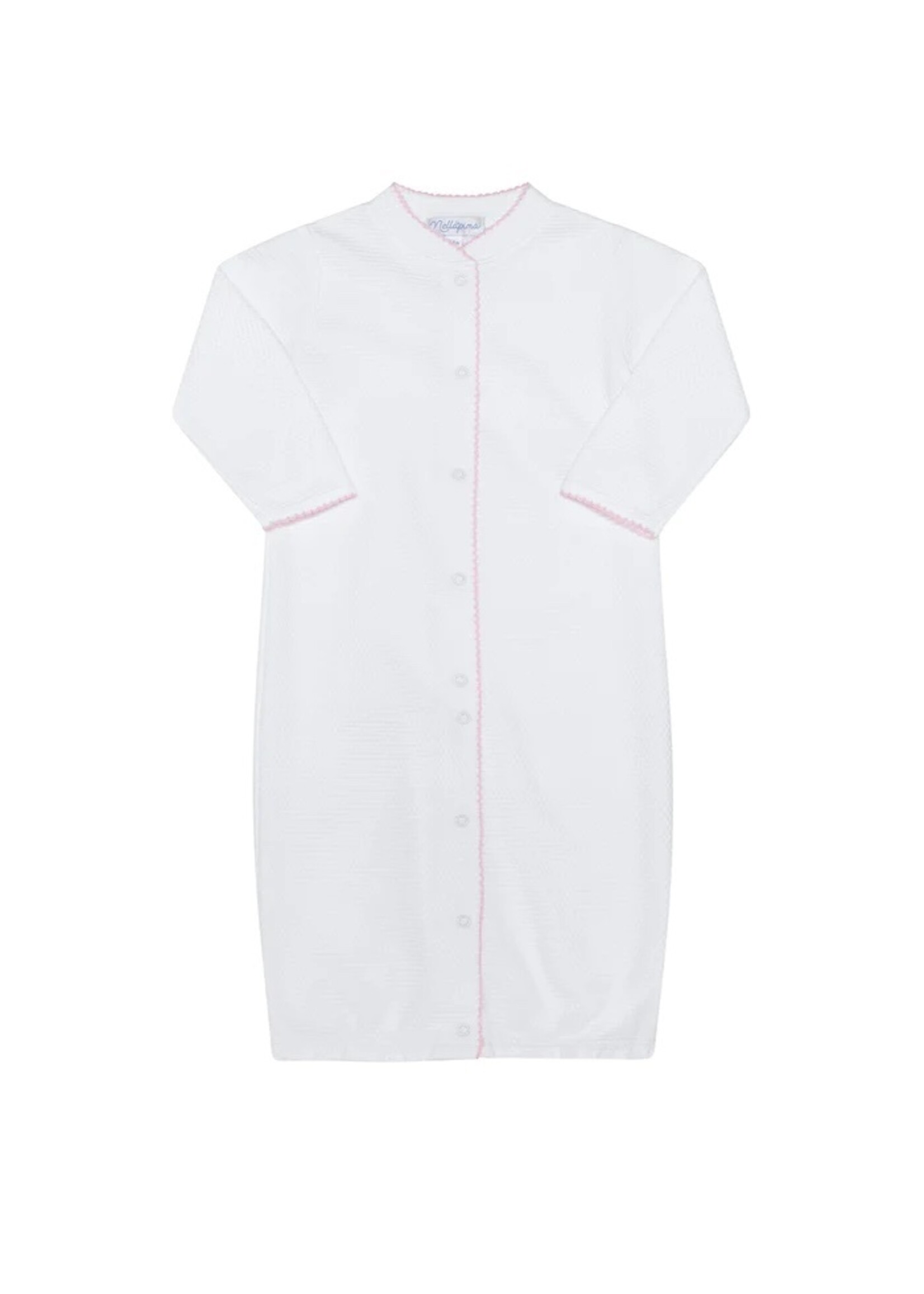 Nellapima White Bubble Converter Gown