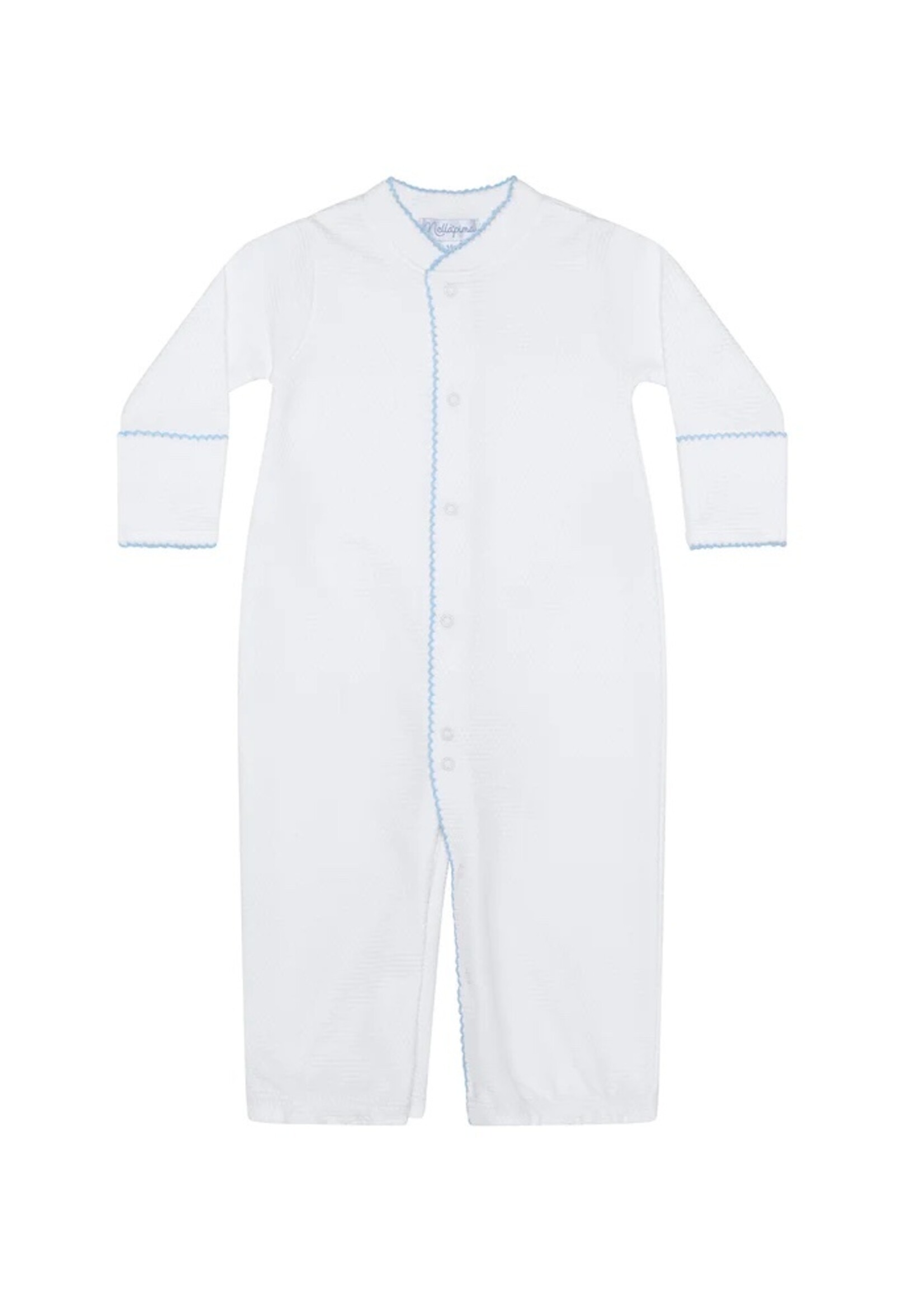 Nellapima White Bubble Converter Gown