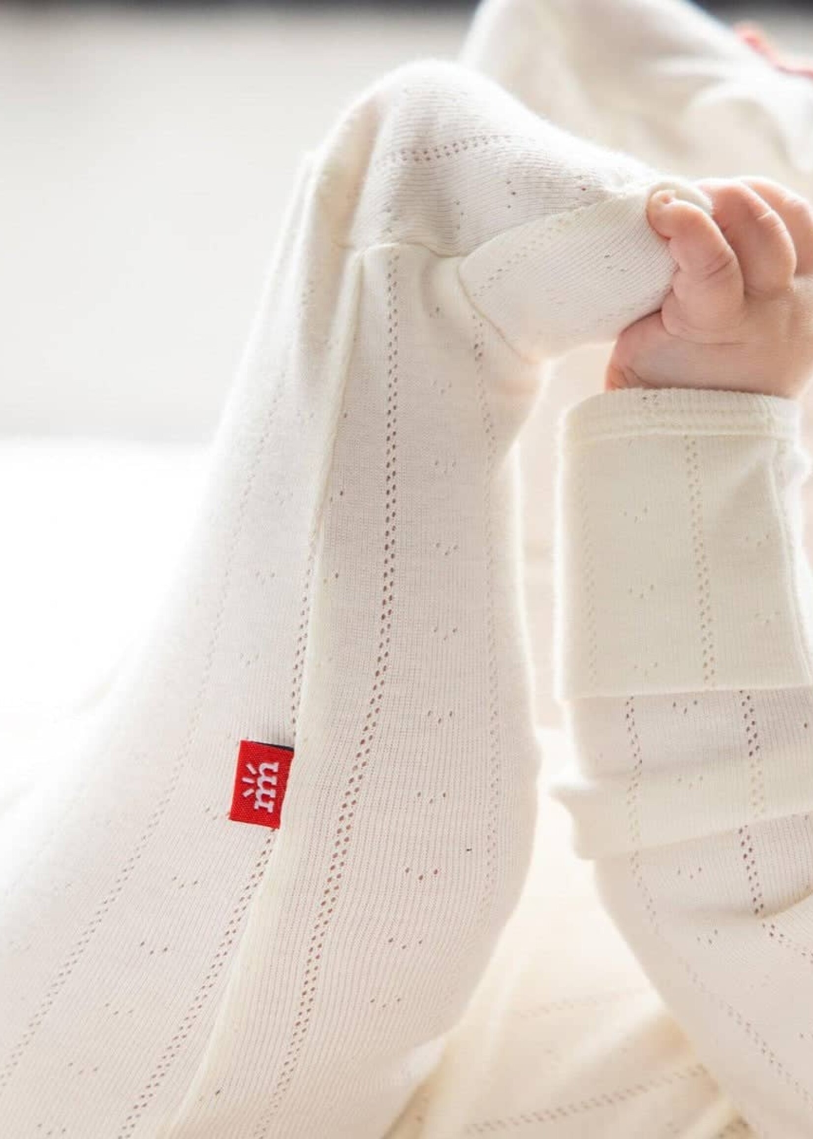 magnetic me Love Lines Tofu Pointelle Magnetic Footie