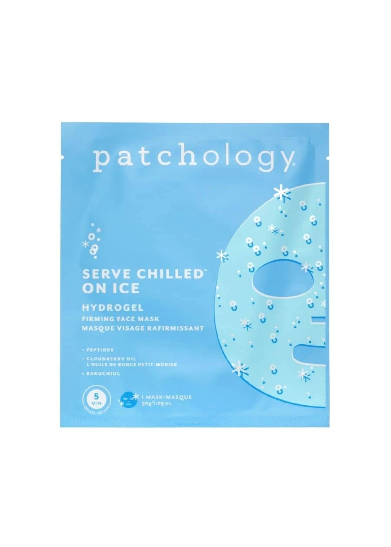 Patchology On Ice Hydrogel Mask - 2 Pack