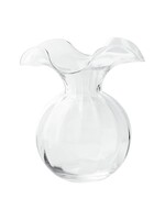 Vietri Hibiscus Clear Medium Vase