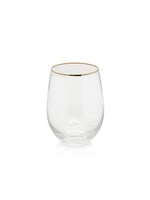 Zodax Optic Stemless All Purpose Glass