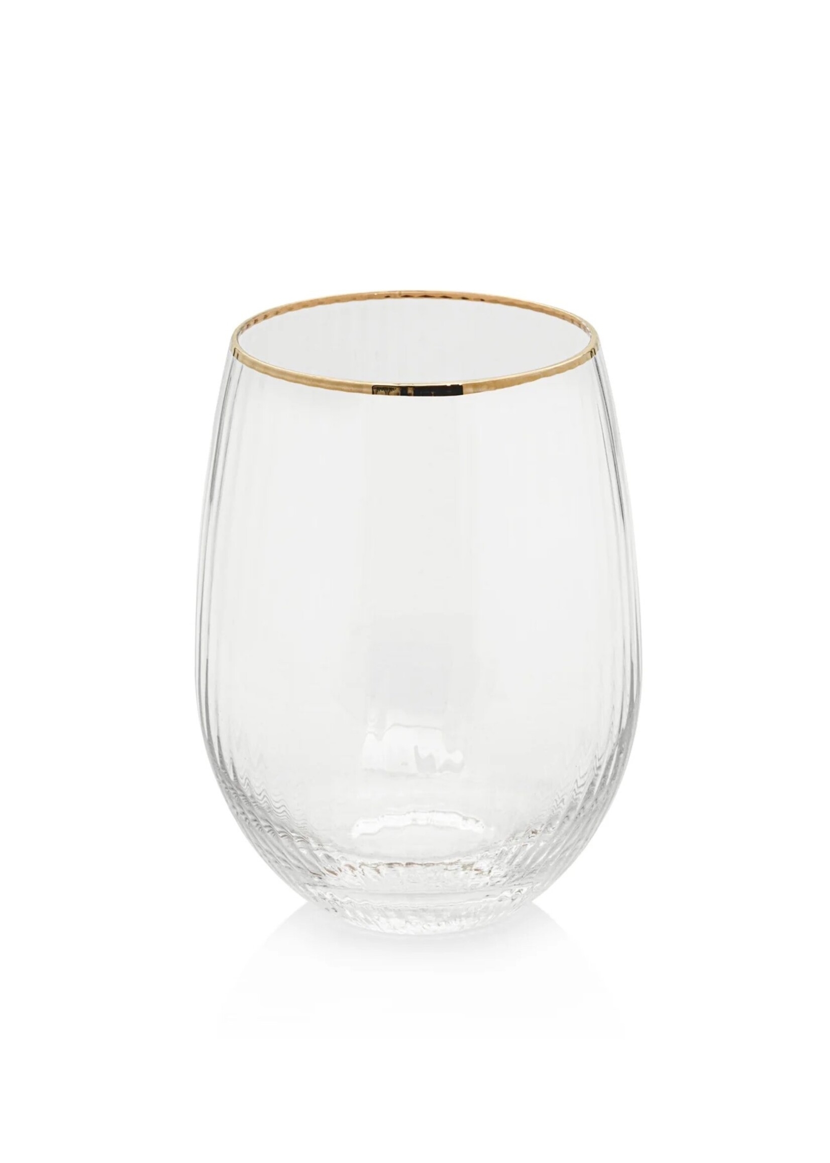 Zodax Optic Stemless All Purpose Glass