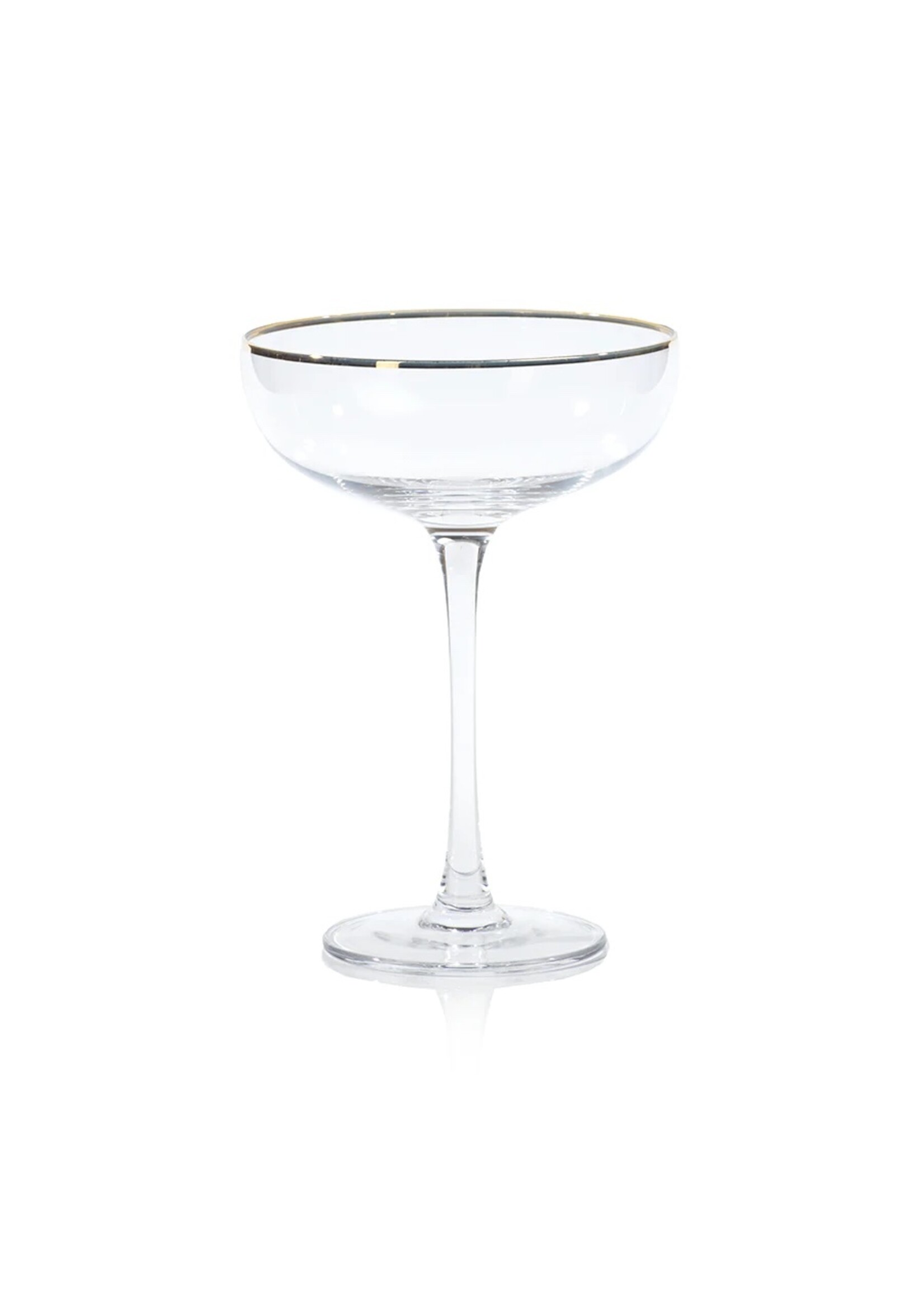 Zodax Martini Serving Bowl w/Gold Rim