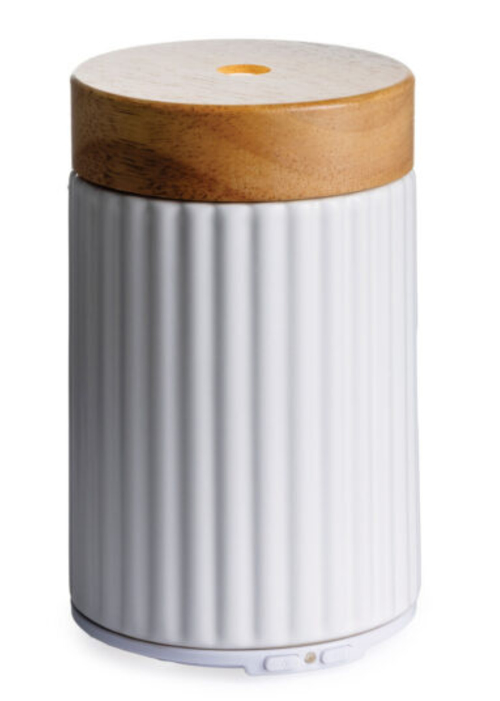 candle warmer Ultrasonic Essential Oil Diffuser Wood & Ceramic