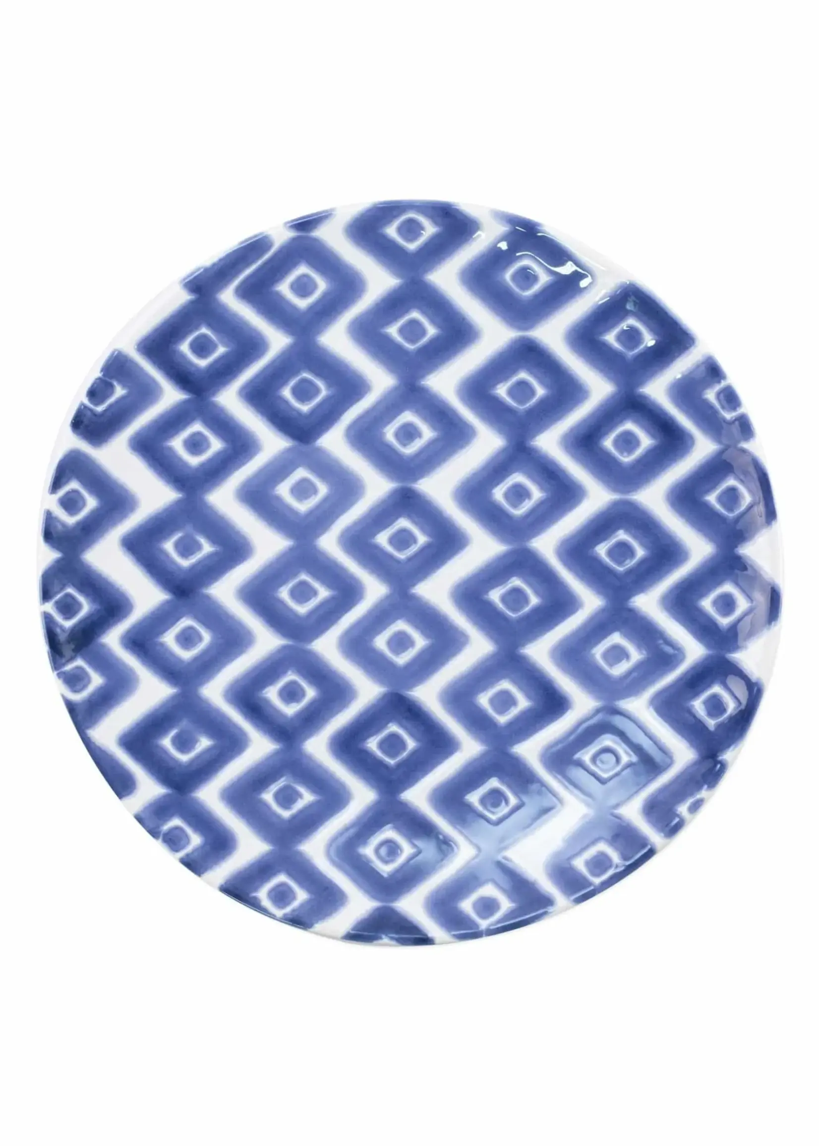 Vietri Santorini Assorted Salad Plates - Set of 4